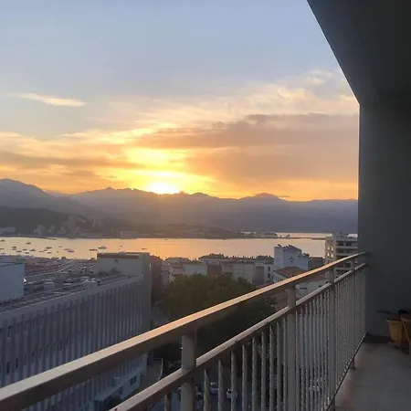 Apartament Appt 87m2 Terasse Vue Imprenable Sur Le Golfe D'ajaccio Ajaccio (Corsica)